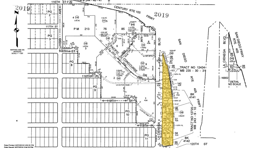 11934-11954 S La Cienega Blvd, Hawthorne, CA en alquiler - Plano de solar - Imagen 2 de 22