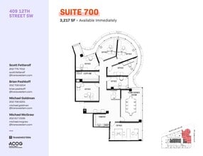 409 12th St SW, Washington, DC en alquiler Plano de la planta- Imagen 1 de 1