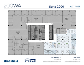 200 W Adams St, Chicago, IL en alquiler Plano de la planta- Imagen 1 de 1