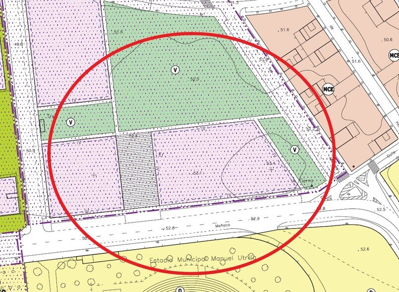 Calle Meñaca, 3, Dos Hermanas, Sevilla en venta - Plano de solar - Imagen 2 de 2