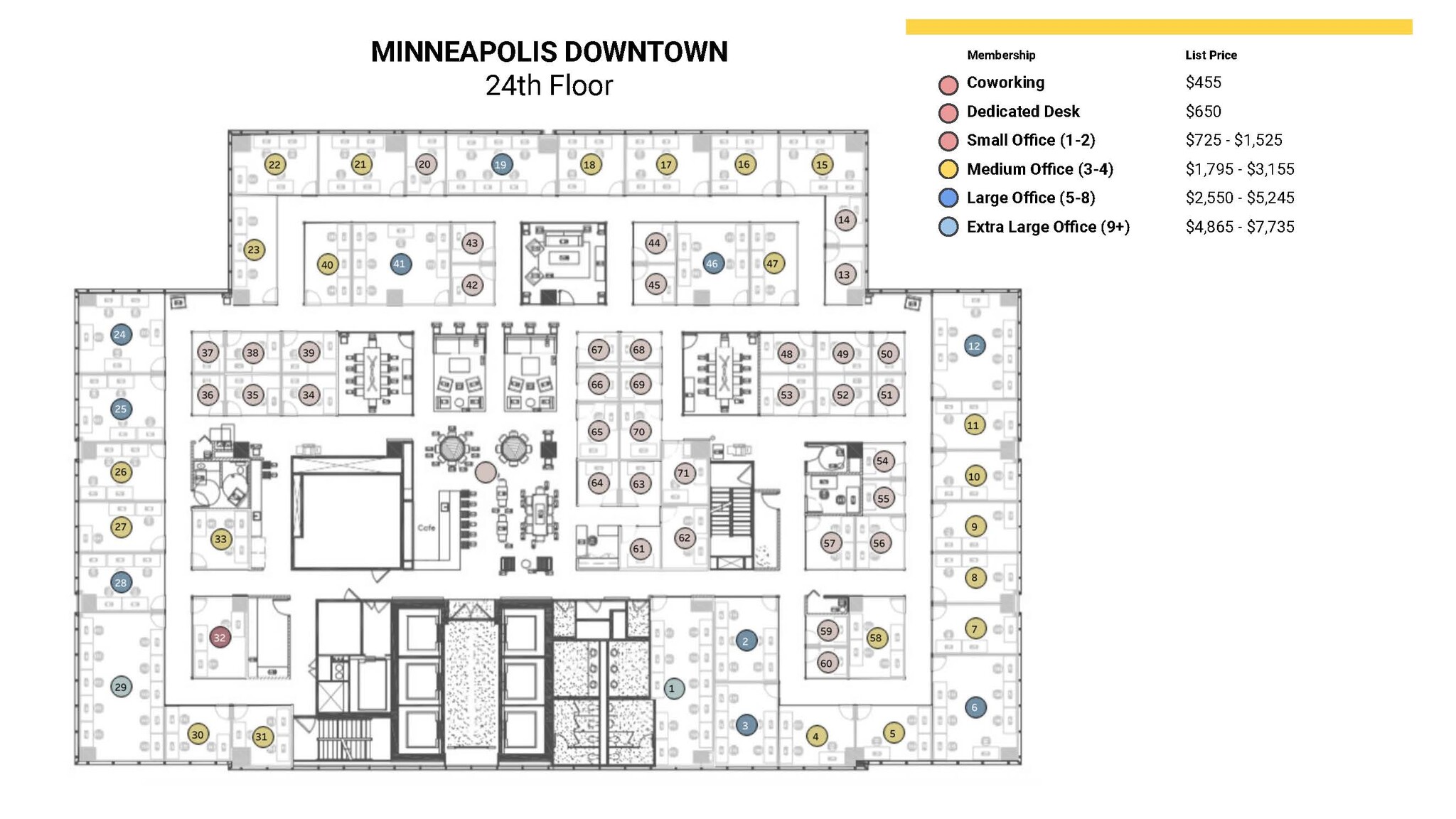 60 S 6th St, Minneapolis, MN en alquiler Plano de la planta- Imagen 1 de 1