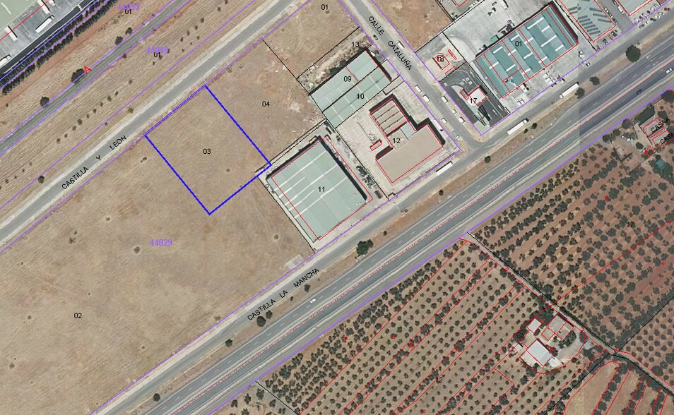 Calle Castilla y León, 2H, Antequera, Málaga en venta - Plano de solar - Imagen 2 de 2