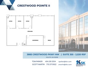 3805 Crestwood Pky NW, Duluth, GA en alquiler Plano del sitio- Imagen 1 de 1