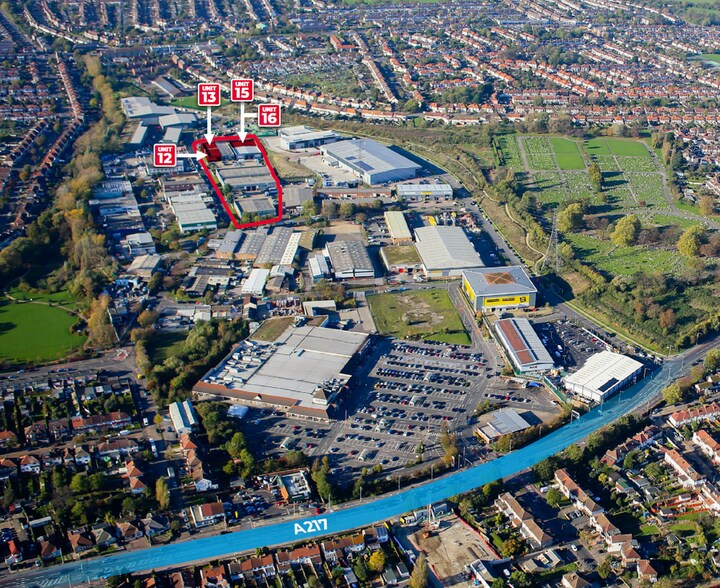 Minden Rd, Sutton en alquiler - Vista aérea - Imagen 3 de 3