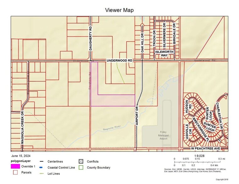 County Rd 24, Foley, AL en venta - Plano de solar - Imagen 3 de 8