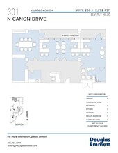 301-333 N Canon Dr, Beverly Hills, CA en alquiler Plano de la planta- Imagen 1 de 1