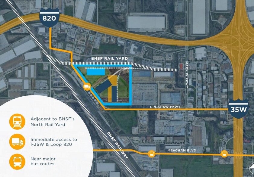 TBD Mark IV Pky, Fort Worth, TX en alquiler - Vista aérea - Imagen 3 de 3