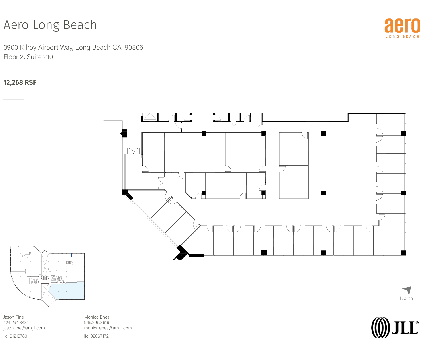 3900 Kilroy Airport Way, Long Beach, CA en alquiler Plano de la planta- Imagen 1 de 1