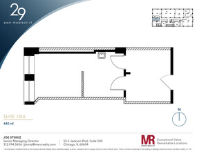 29 E Madison St, Chicago, IL en alquiler Plano de la planta- Imagen 1 de 2