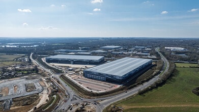 Panattoni Park Milton Keynes, Newport Pagnell, BKM - Aérea  vista de mapa
