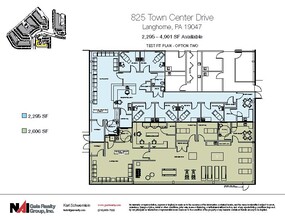 800 Town Center Dr, Langhorne, PA en alquiler Plano de la planta- Imagen 1 de 1