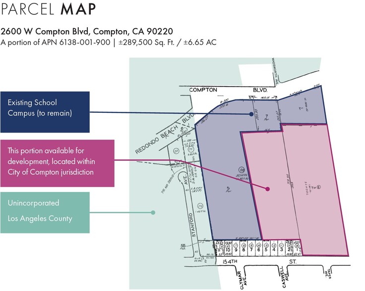 2600 W Compton Blvd, Compton, CA en alquiler - Plano del sitio - Imagen 2 de 2