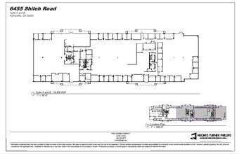 6455 Shiloh Rd, Alpharetta, GA en alquiler Plano de la planta- Imagen 2 de 2