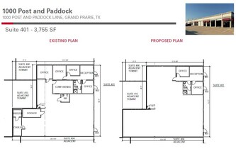 1000 Post and Paddock Ln, Grand Prairie, TX en alquiler Plano de la planta- Imagen 1 de 1