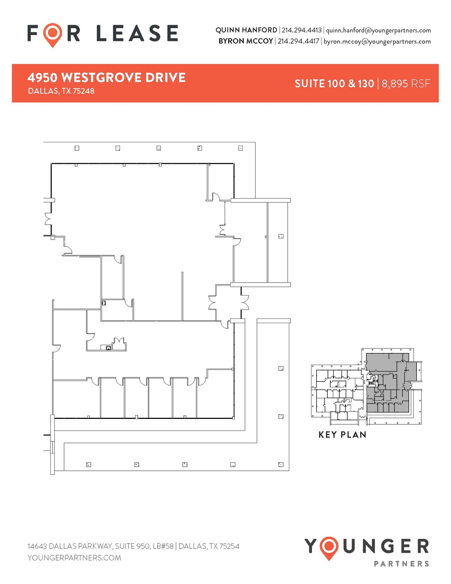 16610 N Dallas Pky, Dallas, TX en alquiler Plano de la planta- Imagen 1 de 4