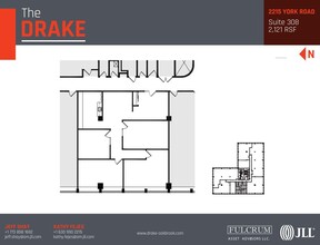 2211-2215 S York Rd, Oak Brook, IL en alquiler Plano de la planta- Imagen 1 de 1