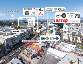 5142-5144 Lankershim Blvd, North Hollywood, CA - VISTA AÉREA  vista de mapa