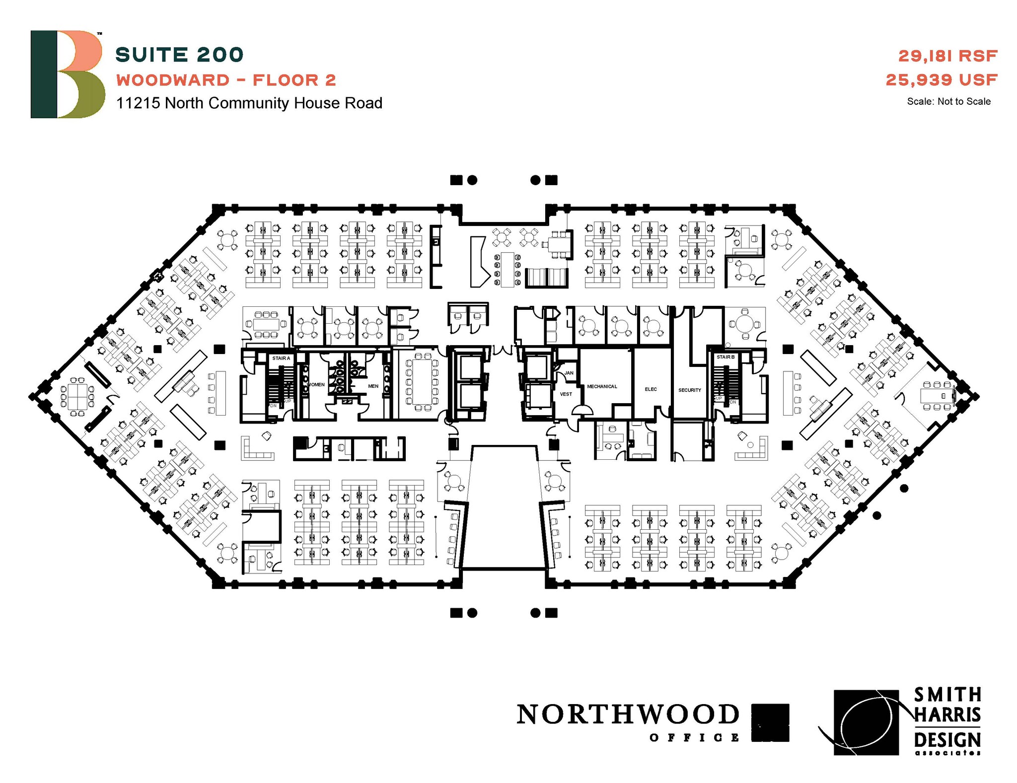 11215 N Community House Rd, Charlotte, NC en alquiler Plano de la planta- Imagen 1 de 1