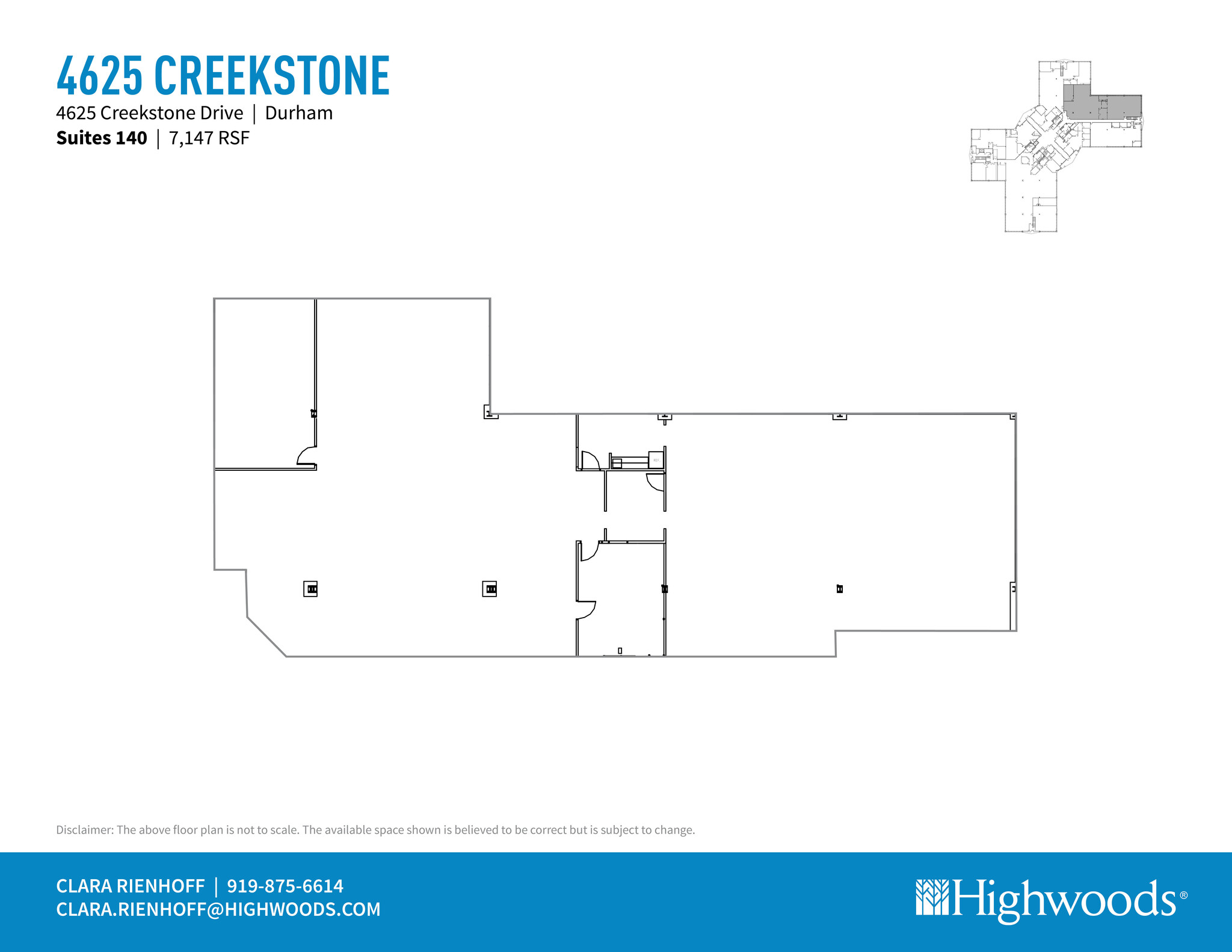 4601 Creekstone Dr, Durham, NC en alquiler Plano de la planta- Imagen 1 de 1