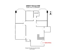 2000 P St NW, Washington, DC en alquiler Plano del sitio- Imagen 1 de 1