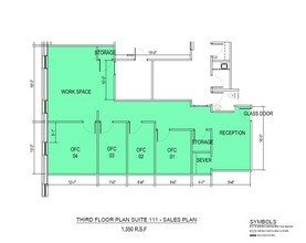 21 West Rd, Towson, MD en alquiler Plano de la planta- Imagen 1 de 2