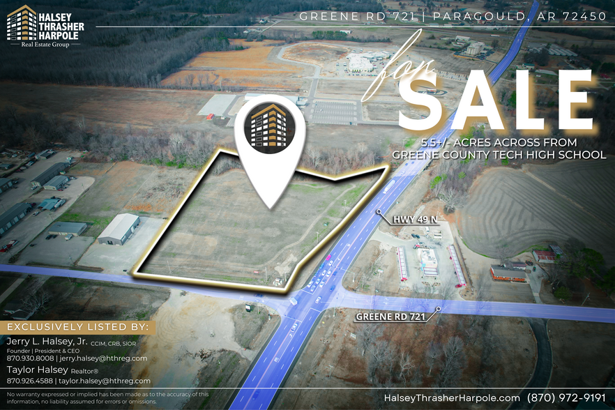 721 Greene Rd, Paragould, AR en venta - Foto del edificio - Imagen 1 de 7