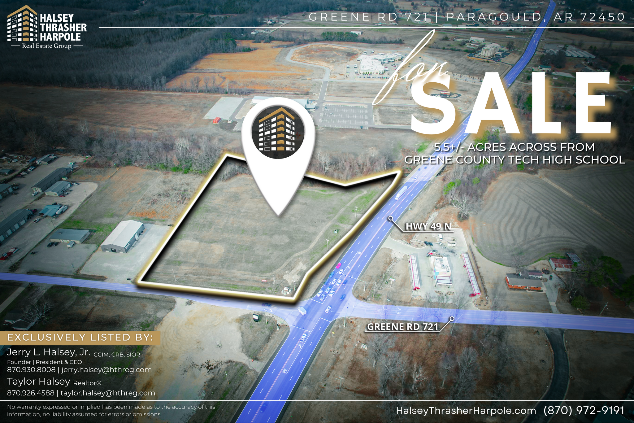 721 Greene Rd, Paragould, AR en venta Foto del edificio- Imagen 1 de 8