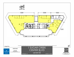 1 Sugar Creek Center Blvd, Sugar Land, TX en alquiler Plano de la planta- Imagen 1 de 1