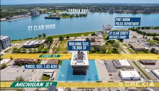 Más detalles para 511 Fort St, Port Huron, MI - Oficinas en venta