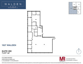 1827 Walden Office Sq, Schaumburg, IL en alquiler Plano de la planta- Imagen 1 de 9