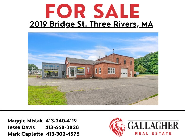 2019 Bridge St, Three Rivers, MA en venta - Foto del edificio - Imagen 1 de 17