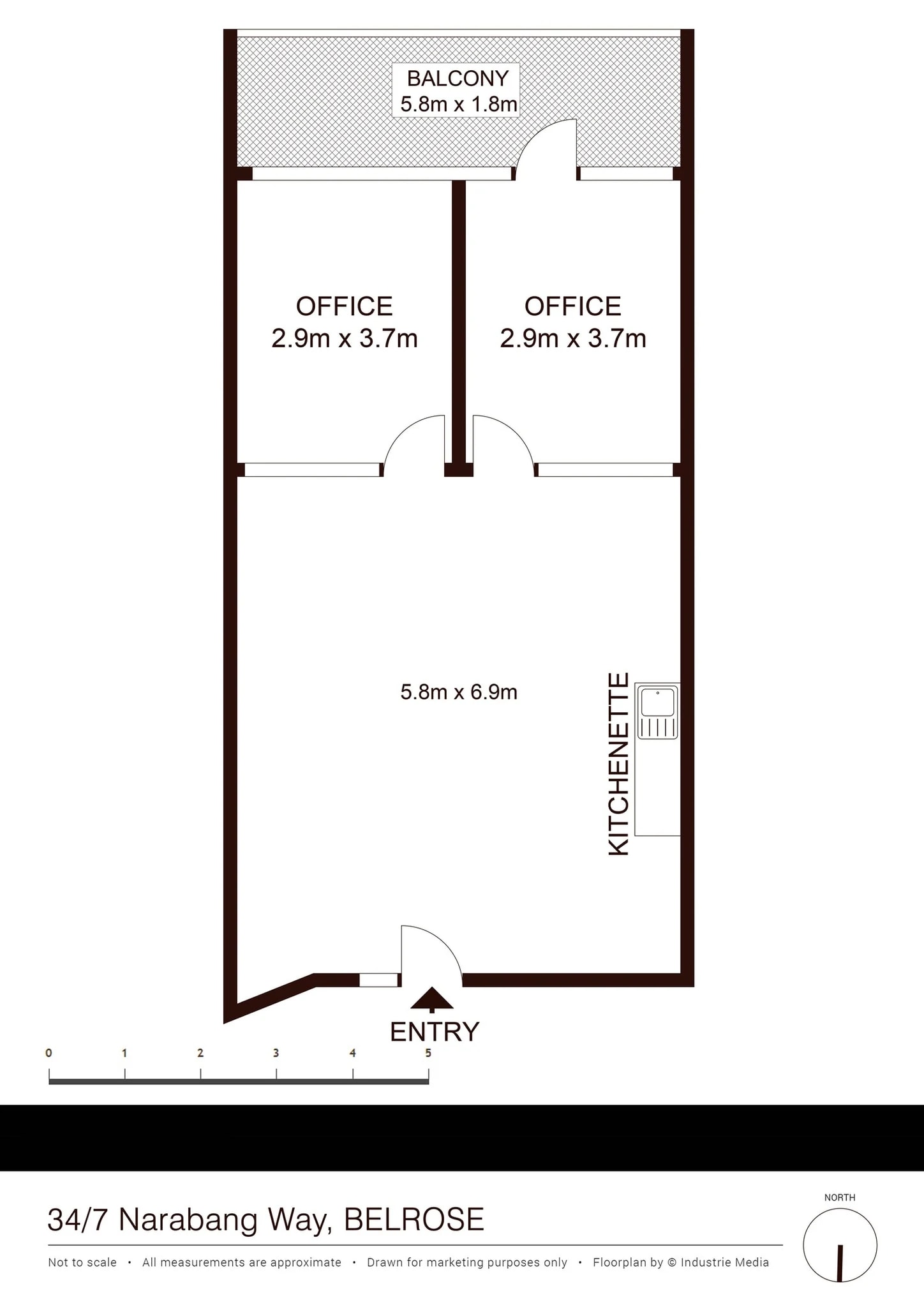 7 Narabang Way, Belrose en alquiler Plano de la planta- Imagen 1 de 5