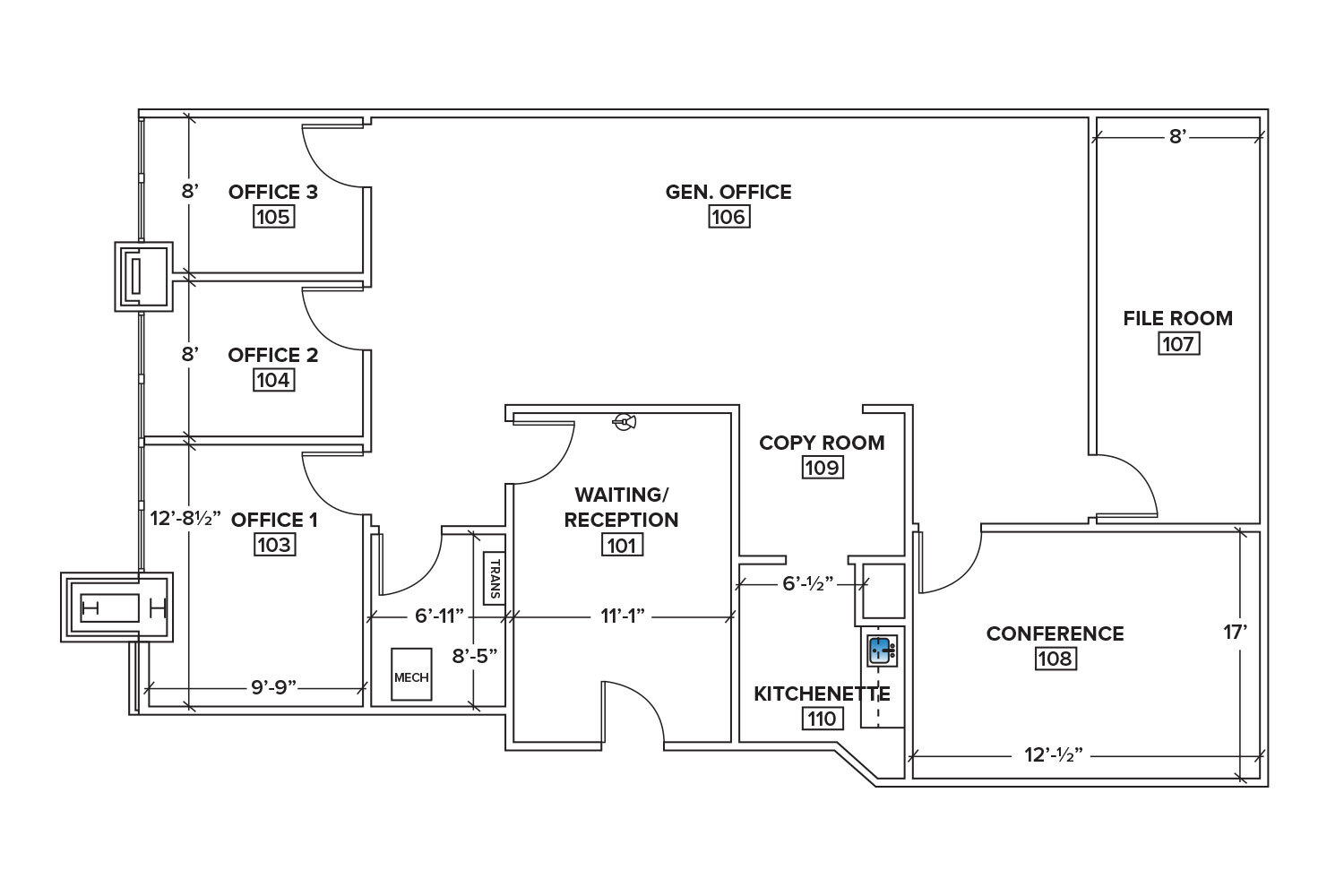 200 Route 31 N, Flemington, NJ en alquiler Plano de la planta- Imagen 1 de 2