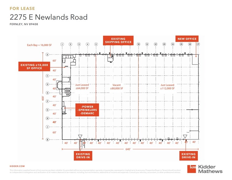 2275 E Newlands Dr, Fernley, NV en alquiler - Plano de la planta - Imagen 2 de 10