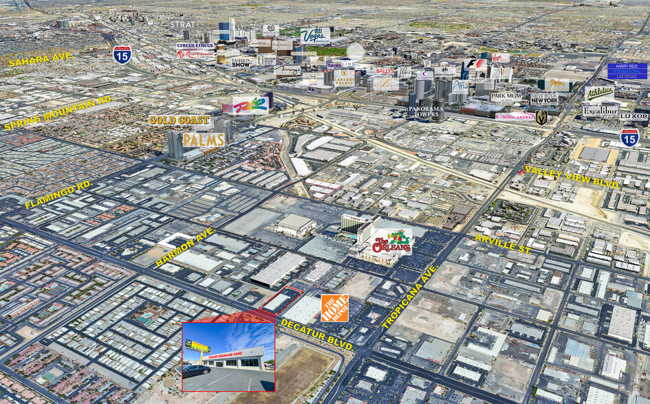 4740 S Decatur Blvd, Las Vegas, NV en alquiler - Foto del edificio - Imagen 3 de 4