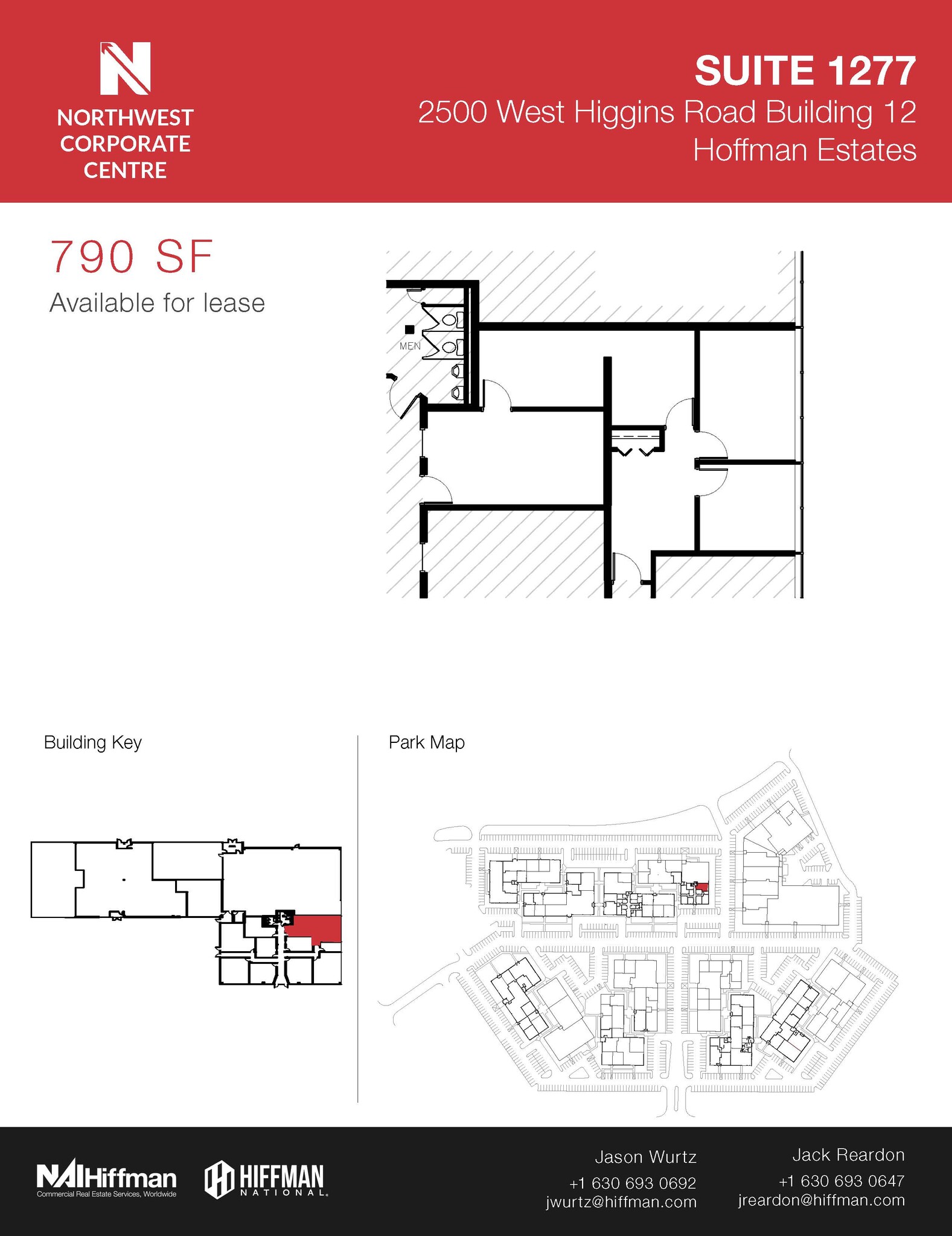 2500 W Higgins Rd, Hoffman Estates, IL en alquiler Plano de la planta- Imagen 1 de 1