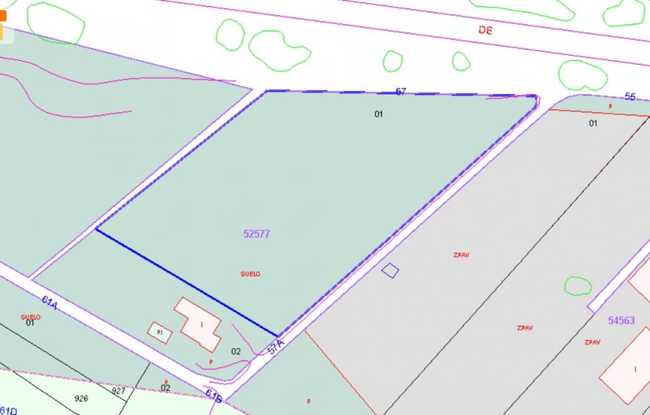 Carretera de Viver a Port de Borriana, 57, Vila-real, Castellón en venta - Plano de la planta - Imagen 1 de 4