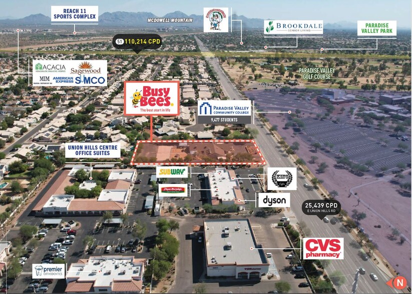 3300 E Union Hills Dr, Phoenix, AZ en venta - Foto del edificio - Imagen 2 de 6