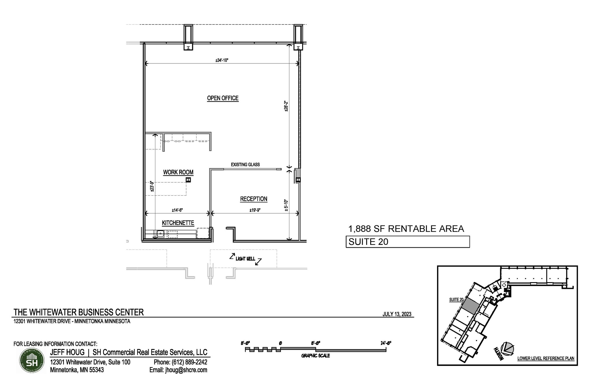 12301 Whitewater Dr, Minnetonka, MN en alquiler Plano de la planta- Imagen 1 de 1