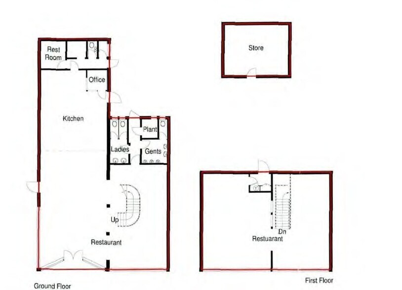 4-5 Station Parade, Newquay en alquiler - Plano de la planta - Imagen 3 de 3