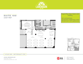 1801 N Lamar St, Dallas, TX en alquiler Plano de la planta- Imagen 2 de 2