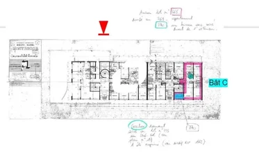 Rue De La Vanne, Montrouge en alquiler Plano de planta tipo- Imagen 2 de 3