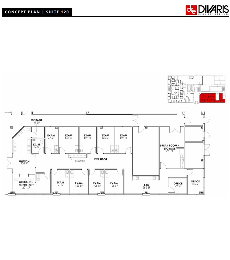 1309 Executive Blvd, Chesapeake, VA en alquiler Plano de la planta- Imagen 1 de 2