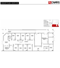 1309 Executive Blvd, Chesapeake, VA en alquiler Plano de la planta- Imagen 1 de 2