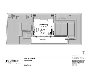 350 N Clark St, Chicago, IL en alquiler Plano de la planta- Imagen 1 de 1