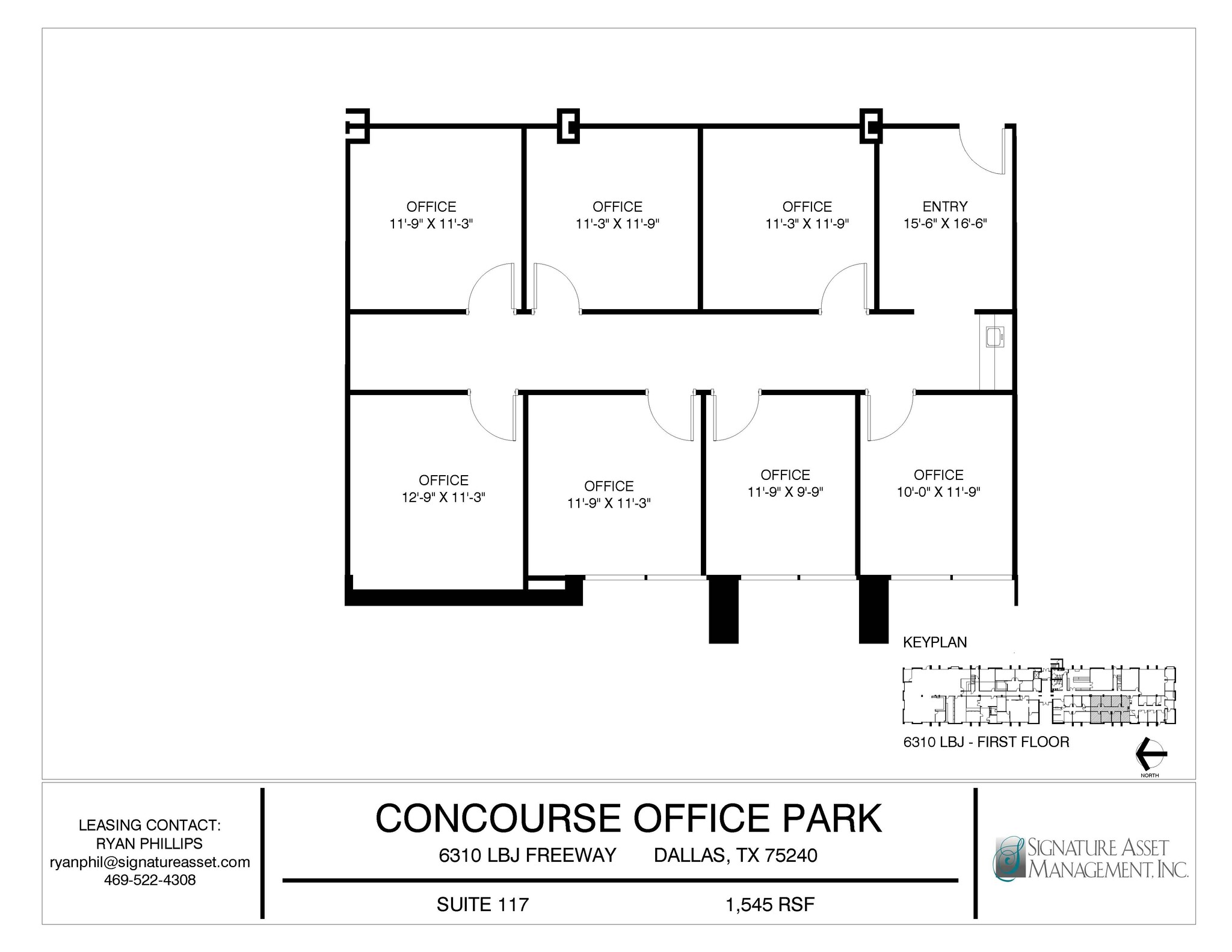 6350 LBJ Fwy, Dallas, TX en alquiler Plano de la planta- Imagen 1 de 1