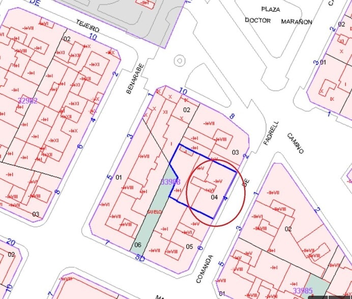 Avinguda de Castellón, 4, Castelló de la Plana, Castellón en venta - Plano de la planta - Imagen 3 de 6