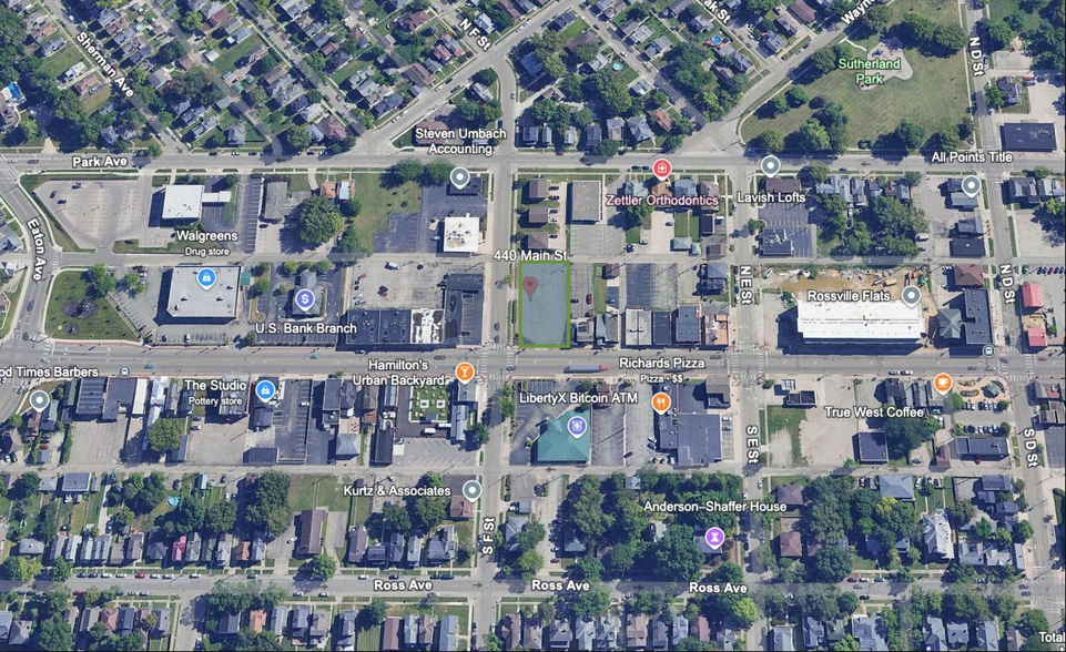 440 Main St, Hamilton, OH en alquiler - Vista aérea - Imagen 1 de 4