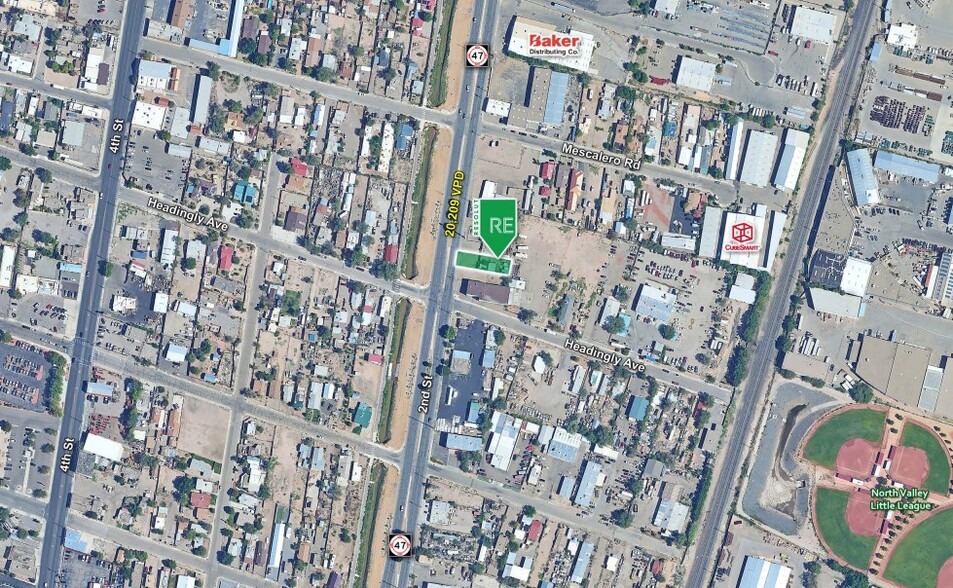 4004 2nd St NW, Albuquerque, NM en alquiler - Vista aérea - Imagen 2 de 6