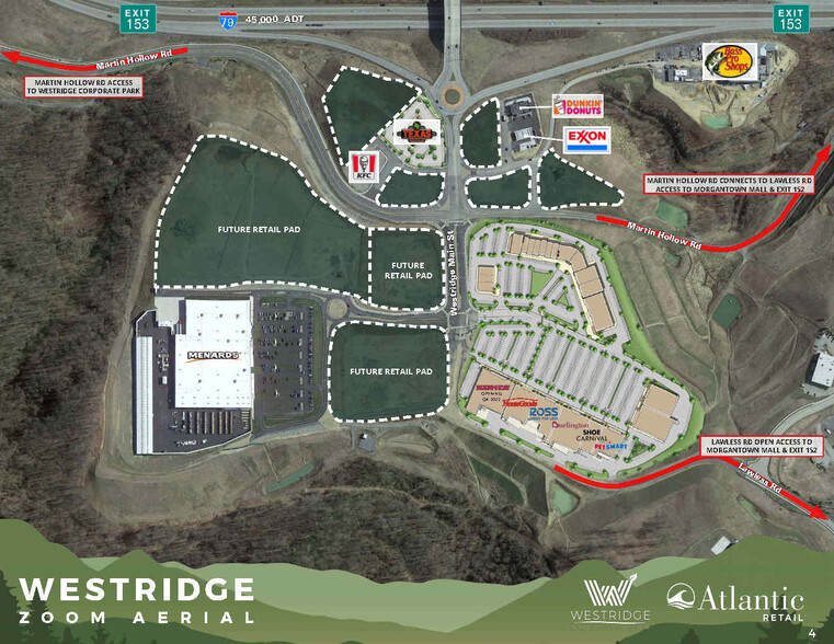 I-79 & Exit 153, Morgantown, WV en alquiler - Plano del sitio - Imagen 1 de 1